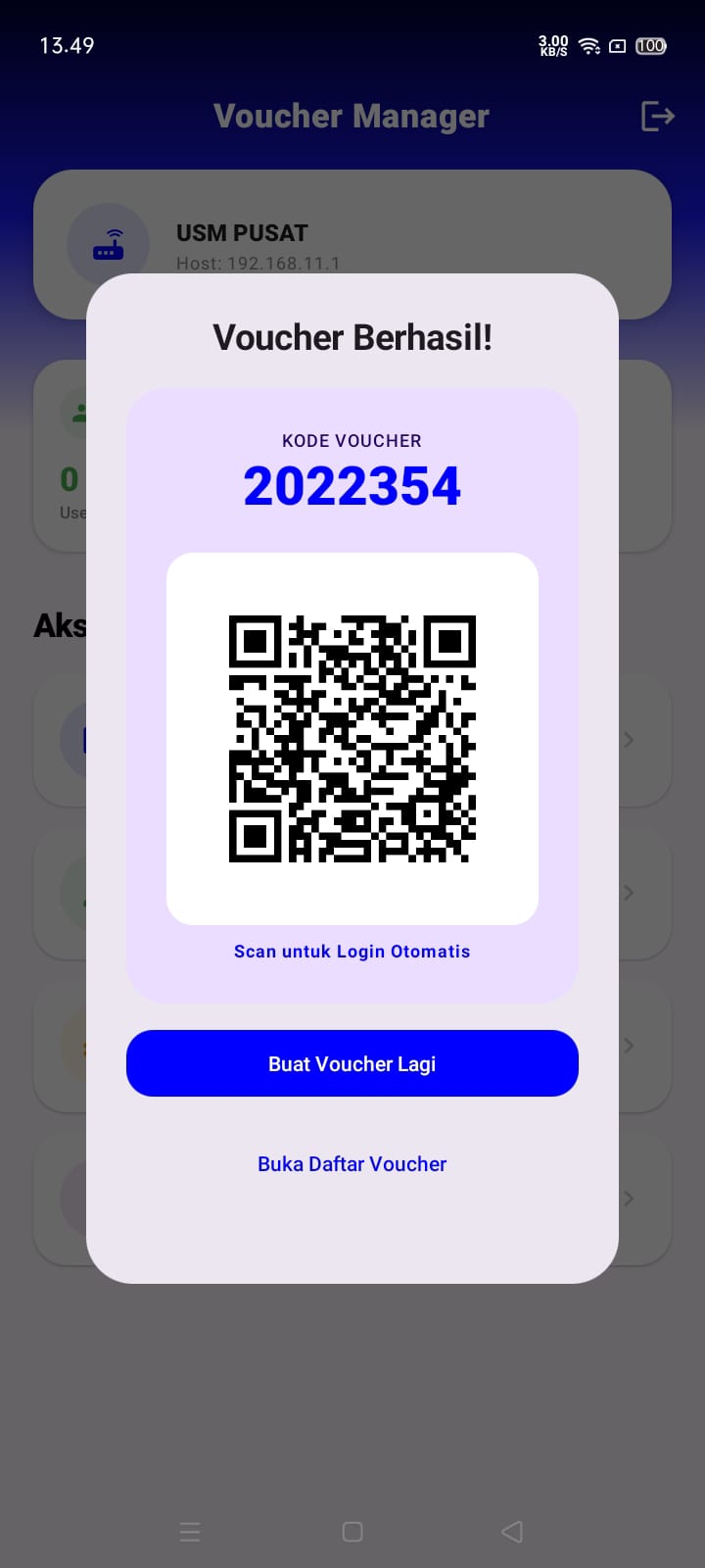 Daftar Voucher Hotspot